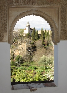 Great views at the Alhambra.